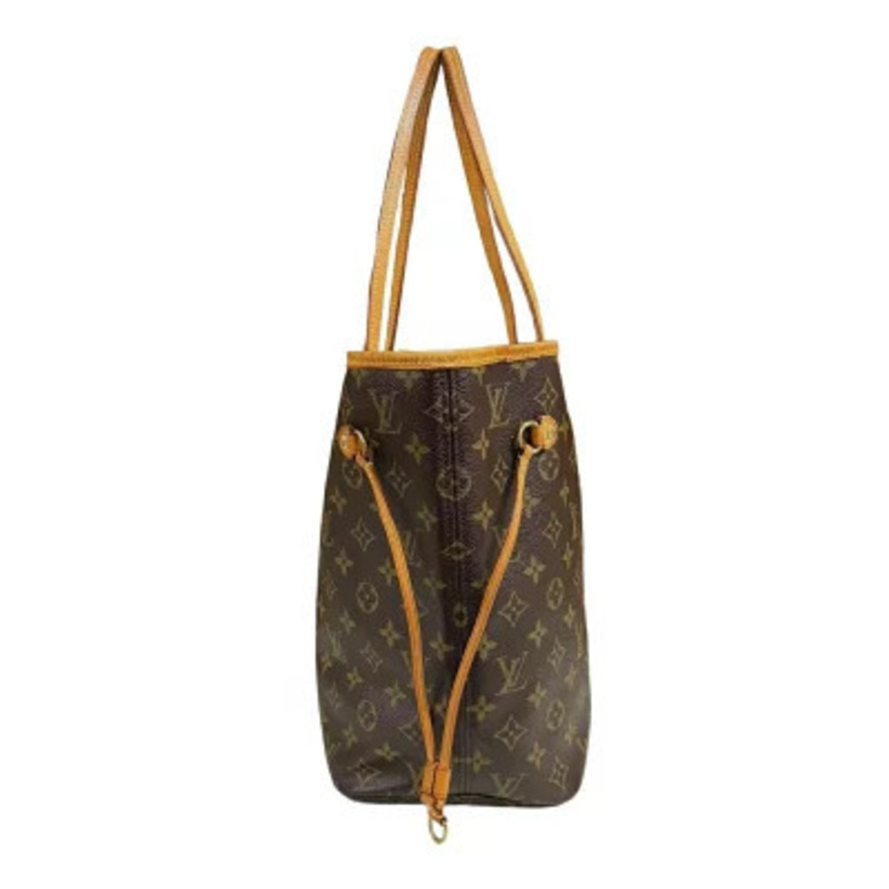Louis Vuitton Monogram Tote Neverfull Canvas Brown Bag - Picture 4 of 8